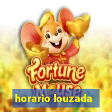 horario louzada